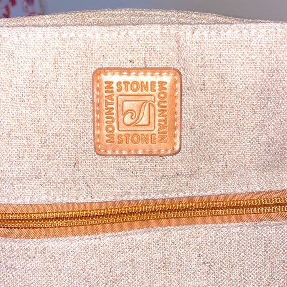 Stone Mountain Spectator Tote Bag Black and Tan Cloth - Picture 5 of 8